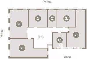 3-к квартира, вторичка, 69м2, 5/17 этаж