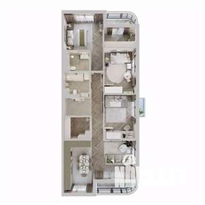 3-к квартира, вторичка, 97м2, 7/13 этаж