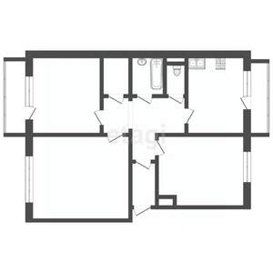 3-к квартира, вторичка, 74м2, 7/10 этаж
