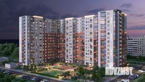 1-к квартира, строящийся дом, 29м2, 15/15 этаж