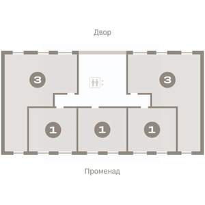 3-к квартира, вторичка, 85м2, 5/9 этаж