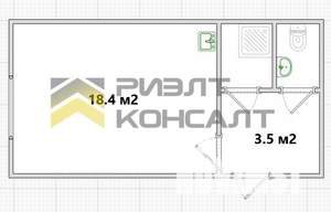 Студия квартира, вторичка, 25м2, 2/9 этаж