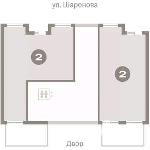 2-к квартира, вторичка, 109м2, 1/17 этаж
