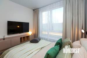 1-к квартира, строящийся дом, 38м2, 2/21 этаж