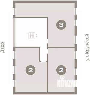 3-к квартира, вторичка, 92м2, 3/17 этаж