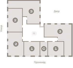 3-к квартира, вторичка, 96м2, 6/9 этаж