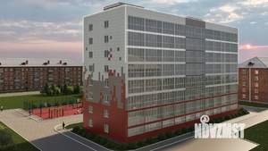 1-к квартира, строящийся дом, 22м2, 6/8 этаж