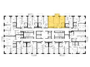 2-к квартира, вторичка, 58м2, 7/20 этаж