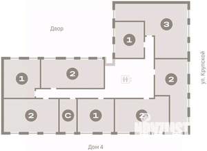 3-к квартира, вторичка, 87м2, 4/17 этаж
