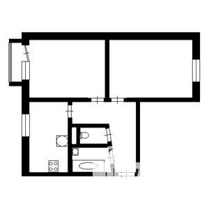 2-к квартира, вторичка, 47м2, 3/5 этаж