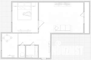 2-к квартира, вторичка, 52м2, 3/6 этаж