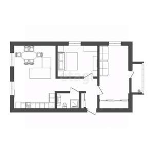 3-к квартира, вторичка, 65м2, 5/9 этаж