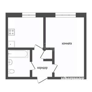 1-к квартира, вторичка, 31м2, 3/9 этаж