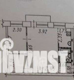 2-к квартира, вторичка, 44м2, 5/5 этаж