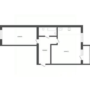 2-к квартира, вторичка, 60м2, 8/9 этаж