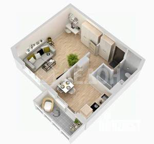 1-к квартира, вторичка, 37м2, 10/10 этаж