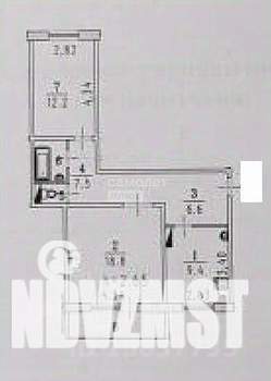 2-к квартира, вторичка, 58м2, 7/10 этаж