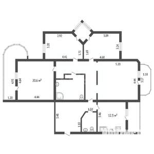 3-к квартира, вторичка, 120м2, 5/8 этаж