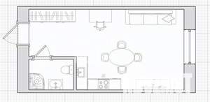 Студия квартира, вторичка, 17м2, 2/5 этаж