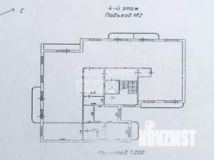 2-к квартира, вторичка, 60м2, 4/10 этаж