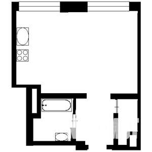 2-к квартира, вторичка, 42м2, 5/5 этаж