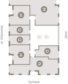 3-к квартира, вторичка, 106м2, 5/16 этаж