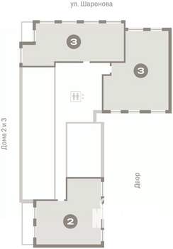 3-к квартира, вторичка, 98м2, 9/17 этаж