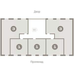 3-к квартира, вторичка, 85м2, 5/9 этаж