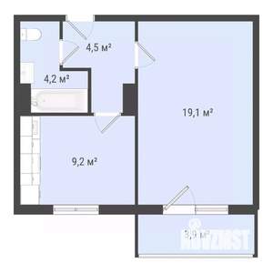 1-к квартира, вторичка, 37м2, 5/10 этаж