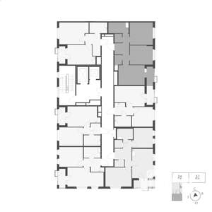 2-к квартира, вторичка, 58м2, 3/11 этаж