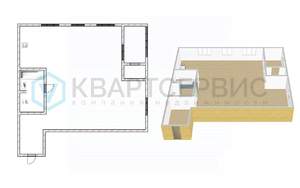 2-к квартира, вторичка, 71м2, 14/19 этаж