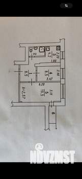 2-к квартира, вторичка, 44м2, 5/9 этаж