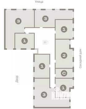 1-к квартира, вторичка, 41м2, 4/8 этаж