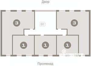3-к квартира, вторичка, 85м2, 5/17 этаж