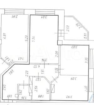 2-к квартира, вторичка, 55м2, 2/16 этаж