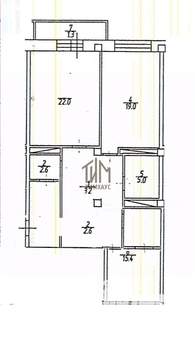 2-к квартира, вторичка, 91м2, 4/12 этаж