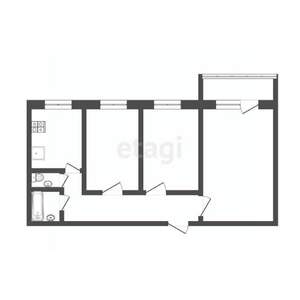 3-к квартира, вторичка, 73м2, 5/8 этаж