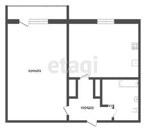 1-к квартира, вторичка, 36м2, 5/9 этаж