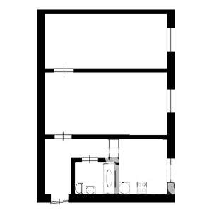 2-к квартира, вторичка, 47м2, 1/5 этаж
