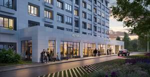 1-к квартира, строящийся дом, 35м2, 17/21 этаж