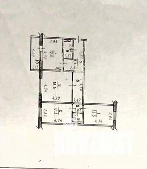 3-к квартира, вторичка, 77м2, 6/7 этаж