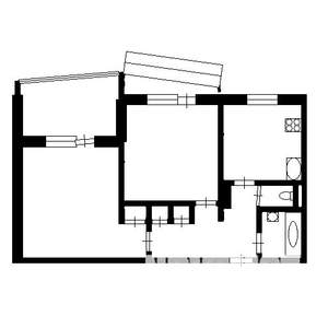 2-к квартира, вторичка, 50м2, 2/9 этаж