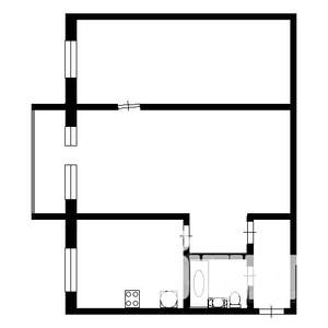 2-к квартира, вторичка, 48м2, 5/5 этаж